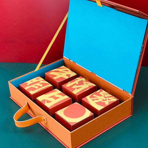 中華風月餅ボックス